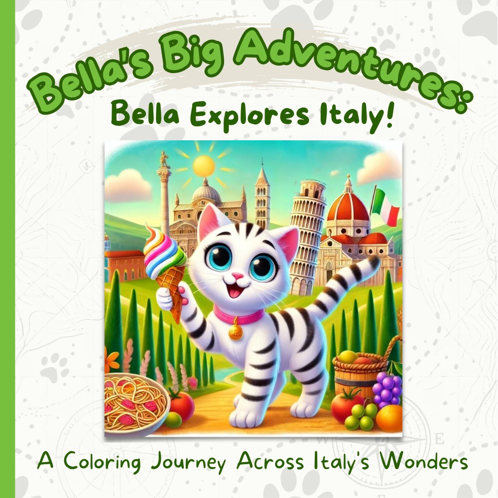 Cover of Bella's Big Adventures: Bella Explores Italy